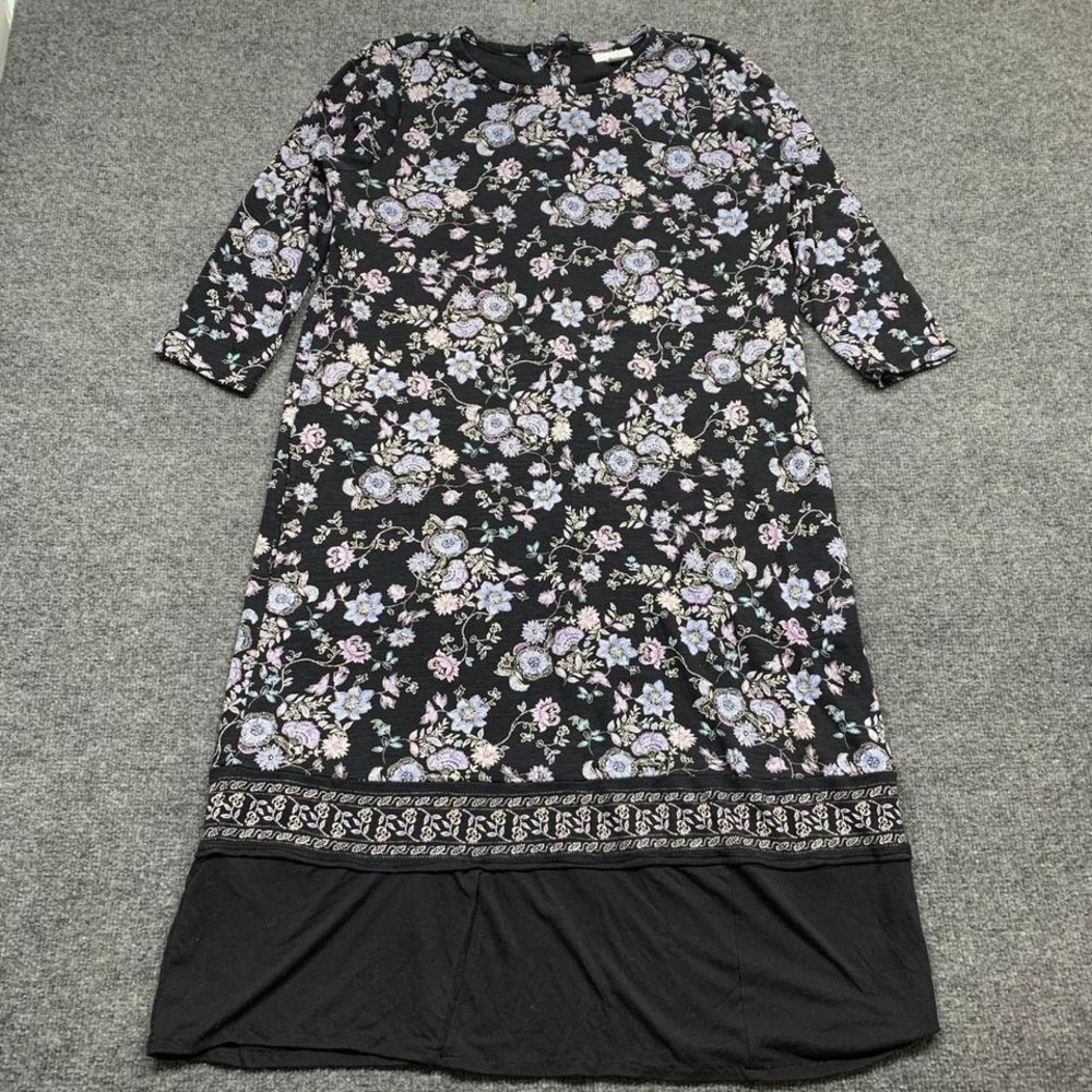 J. Jill Floral Dress Size Medium Womens